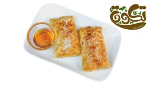 فطيرة عسل مع جوزالهند
