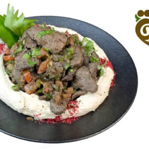 حمص بالكبدة